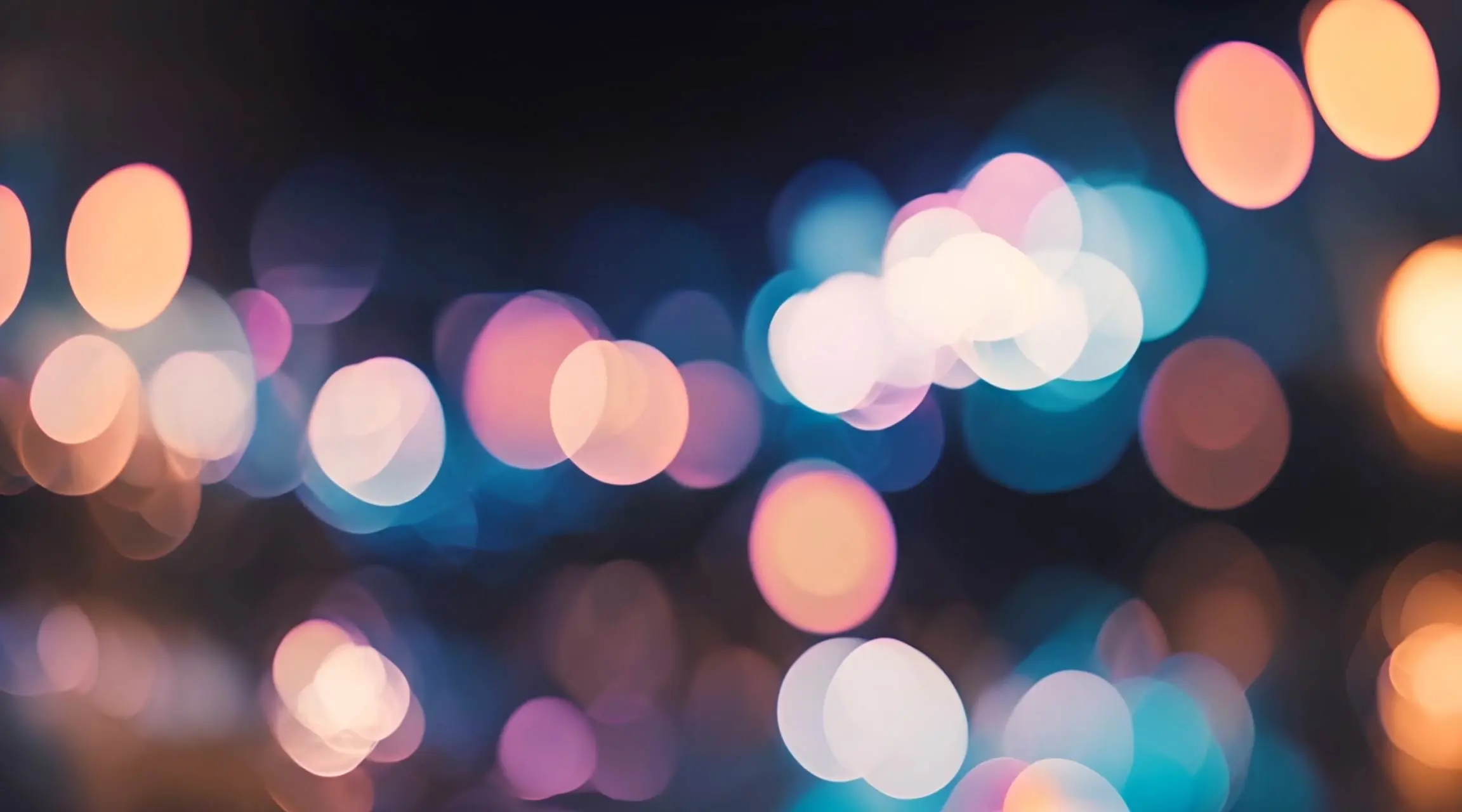 Soft Bokeh Lights Gentle Abstract Background Video